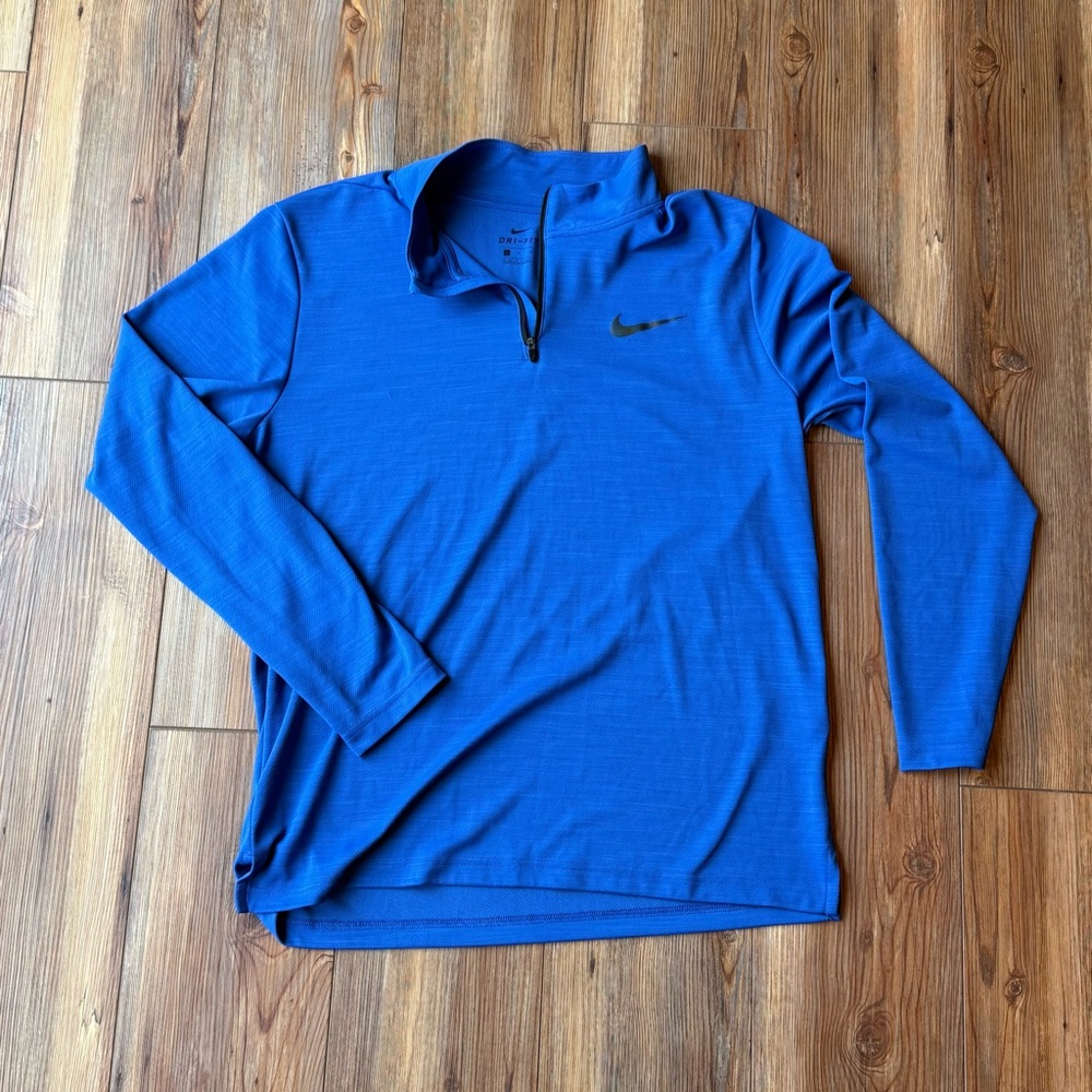 Nike Dri-FIT Royal Blue Pullover